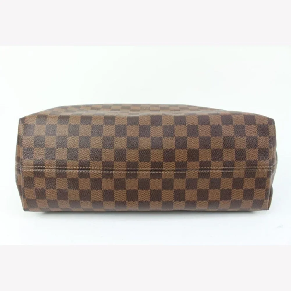 Louis Vuitton Damier Ebene Graceful MM Hobo Bag s330lk24